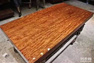 图 进口非洲花梨大板桌,原生态实木家具 上海办公用品